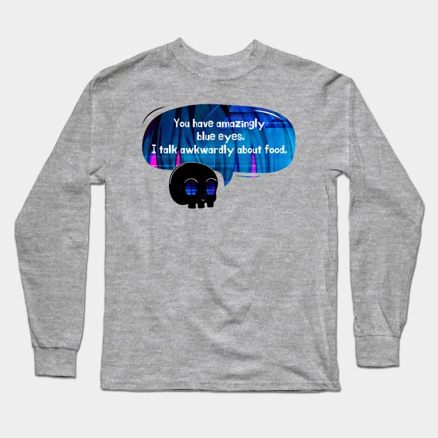 Funny Bootlet Bad Translation of Awkward Flirting Long Sleeve T-Shirt by raspberry-tea